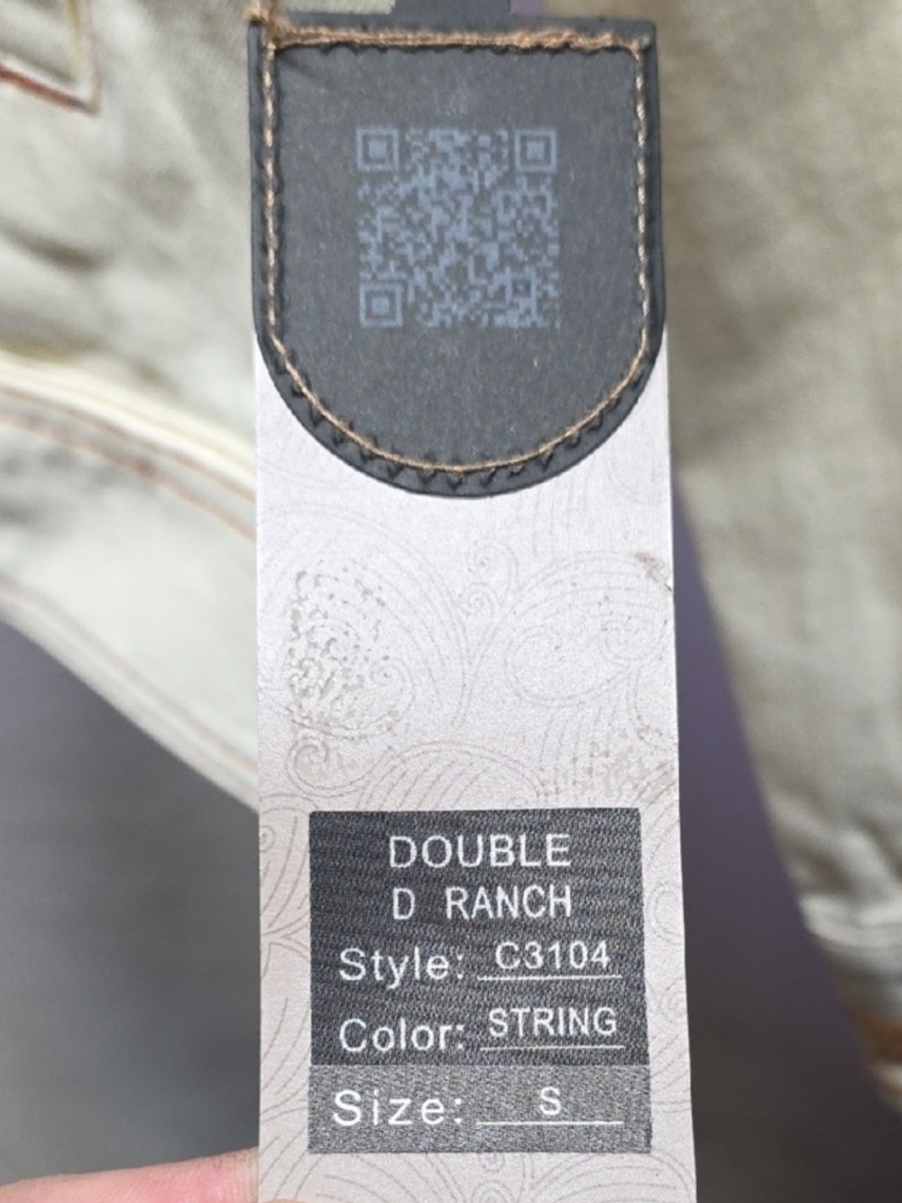 Double D Ranch Lead Steer jacket leather collar Embroidered longhorn Rtl 595 NWT - Picture 15 of 16